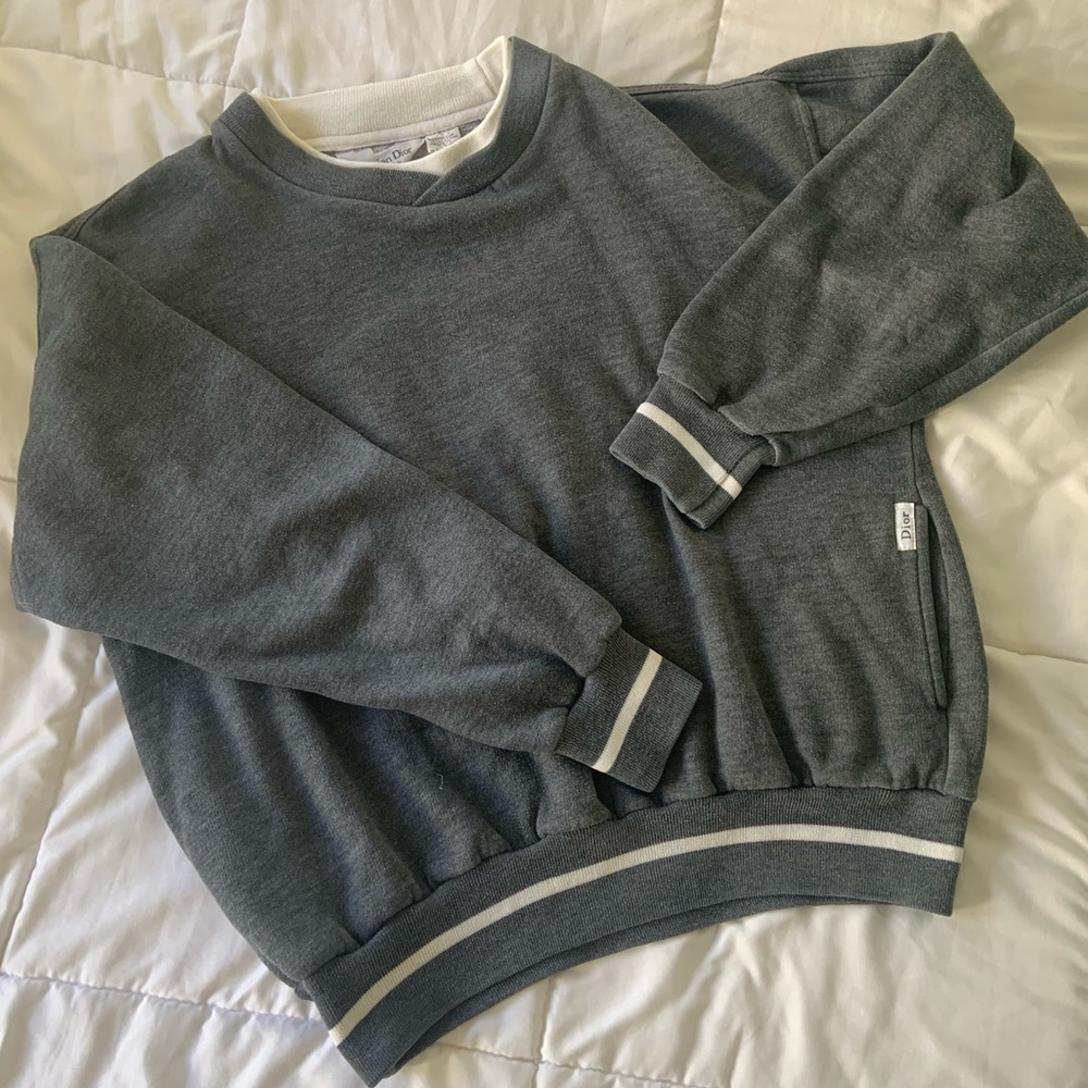 vintage dior mens crewneck